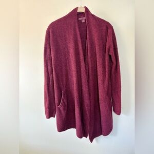 Barefoot Dreams CozyChic Lite Island Wrap Style 903 Burgundy/Wine - Size S/M